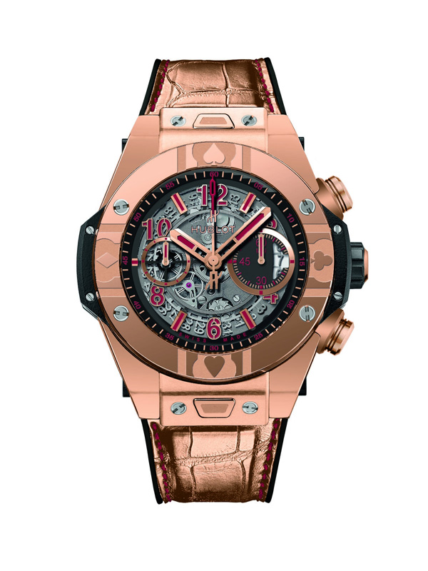 HUBLOT宇舶表:世界撲克巡回賽官方計時腕表 Big Bang UNICO 世界撲克巡回賽限量腕表 HUBLOT宇舶 新表預(yù)覽  第5張