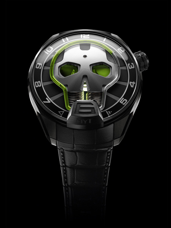 讓時間直視你的眼睛！   HYT 推出全新Skull 骷髏腕表 骷髏腕表 Skull HYT 新表預(yù)覽  第6張