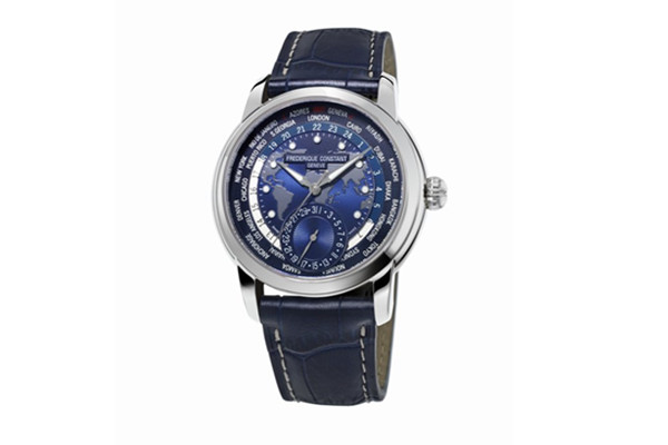 瑞士制表品牌康斯登推出典雅自家機芯世界時區腕表 Frederique Constant 康斯登 新表預覽  第1張