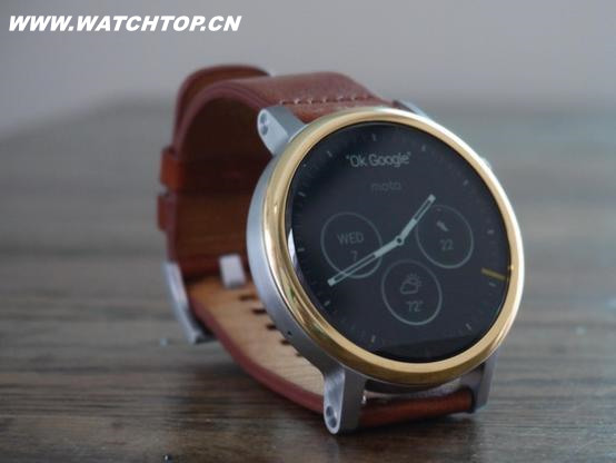 Moto 360 2015版：更漂亮續航提升很實用 Moto 360 手表 熱點動態  第1張