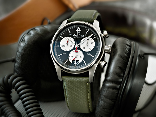 Startimer Pilot 再度沖上云霄   Alpina 全新StarTimer飛行計時大日歷腕表 艾沛勒 飛行計時 StarTimer Alpina 新表預覽  第1張