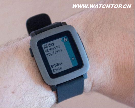 Pebble Time眾籌版智能手表體驗：沒核心功能 Pebble Time眾籌版 智能手表 熱點動態(tài)  第4張