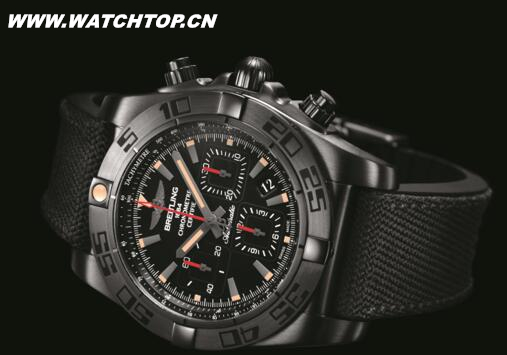 百年靈終極計時黑鋼腕表(Chronomat 44 Blacksteel) 計時 黑鋼 百年靈 腕表 熱點動態  第1張